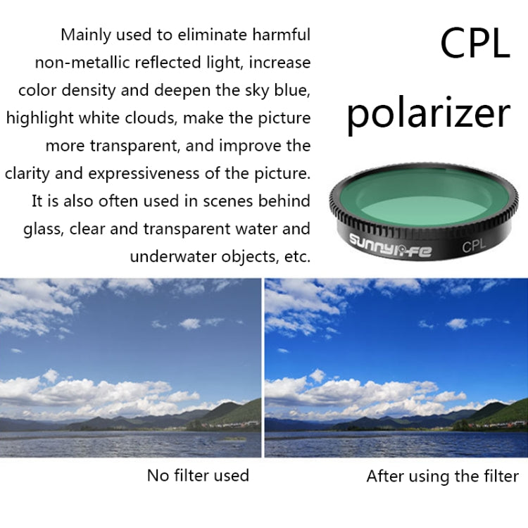 Sunnylife Sports Camera Filter For Insta360 GO 2, Colour: 3 in 1 CPL+ND8+ND16 - Len Accessories by PMC Jewellery | Online Shopping South Africa | PMC Jewellery | Buy Now Pay Later Mobicred