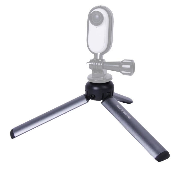 Sunnylife for Insta360 GO / DJI Osmo Action / GoPro Mount Bracket Stabilizer Aluminum Alloy Mini Tripod - Portable Mini Tripod by Sunnylife | Online Shopping South Africa | PMC Jewellery | Buy Now Pay Later Mobicred