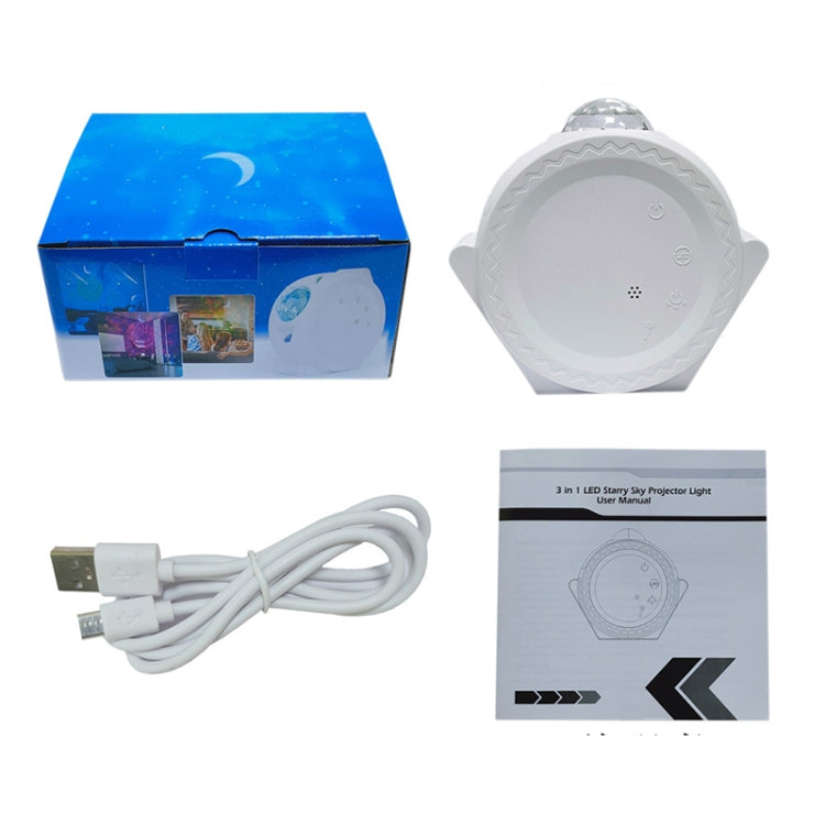 SC511 3 In 1 Watermark Starry Sky Projector Graffiti Smart Atmosphere Night Light, Light color: Black WiFi - Night Lights by PMc TechLife | Online Shopping South Africa | PMc TechLife | Buy Now Pay Later Mobicred