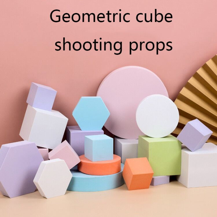 8 PCS Geometric Cube Photo Props Decorative Ornaments Photography Platform, Colour: Large Purple Rectangular - Geometric Props by PMC TechLife | Online Shopping South Africa | PMC TechLife | Buy Now Pay Later Mobicred