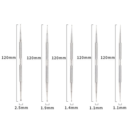 SKU000603 Stainless Steel Alloy Nail Point Drill Pen - Nail Art Equipment by PMC Jewellery | Online Shopping South Africa | PMC Jewellery | Buy Now Pay Later Mobicred