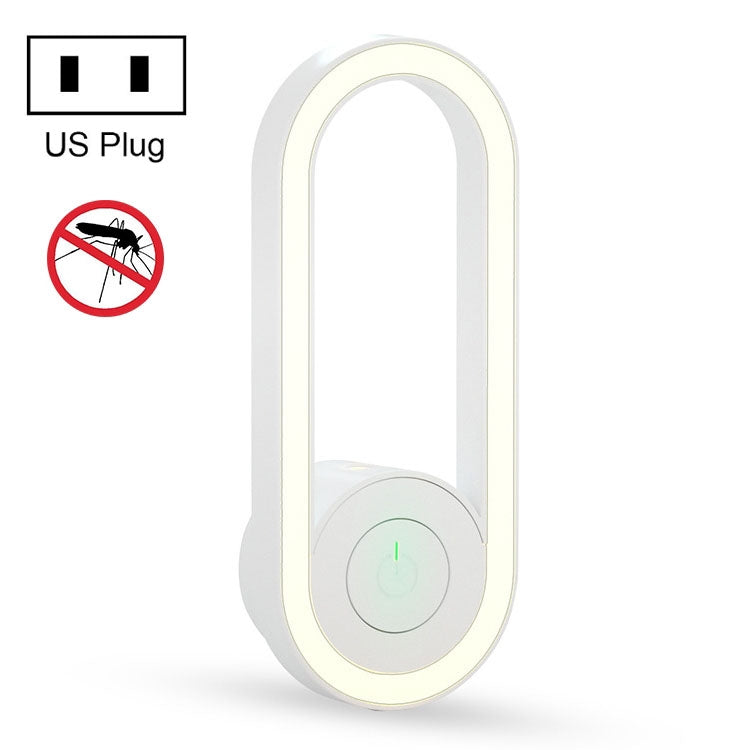 TS-06-13 Ultrasonic Mosquito Repellent Electronic Night Light Mosquito Repellent US Plug(White) - Repellents by PMC Jewellery | Online Shopping South Africa | PMC Jewellery | Buy Now Pay Later Mobicred