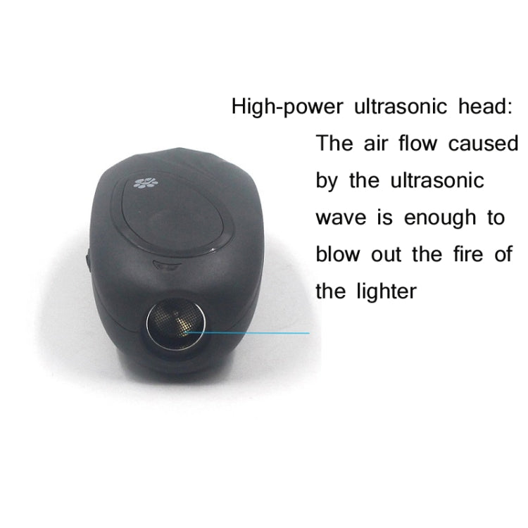 Portable Dog Repeller Adjustable Frequency Ultrasonic Dog Training Device(Gray) - Training Aids by PMC TechLife | Online Shopping South Africa | PMC TechLife | Buy Now Pay Later Mobicred
