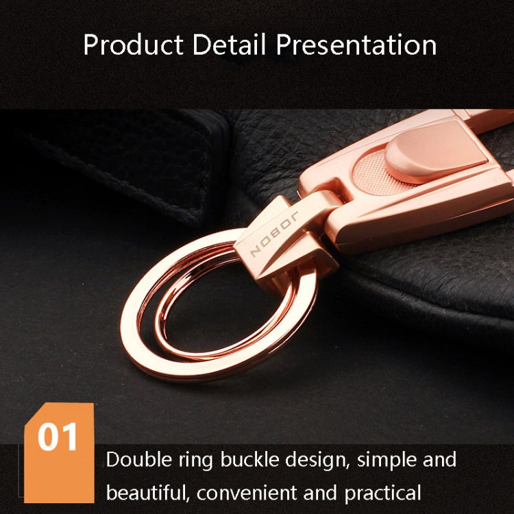 JOBON ZB-071 Men Waist Hang Keychain Simple Car Key Chain Pendant Keychain(Golden) - Key Rings by JOBON | Online Shopping South Africa | PMC TechLife | Buy Now Pay Later Mobicred