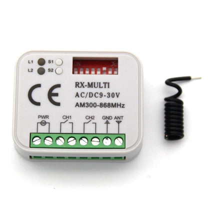 LZ-068 Garage Door Rolling Code Fixed Code Multi-Frequency Remote Control Receiver Switch - Smart Switch by PMC Jewellery | Online Shopping South Africa | PMC Jewellery | Buy Now Pay Later Mobicred