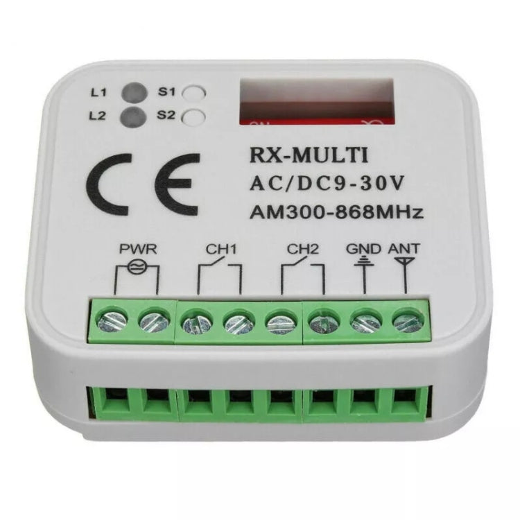 LZ-068 Garage Door Rolling Code Fixed Code Multi-Frequency Remote Control Receiver Switch - free shipping - PMC Jewellery - Order now!