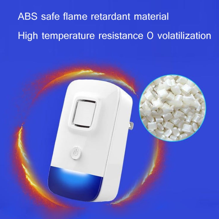 Household Ultrasonic Electronic Mosquito Repellent High-Power Frequency Conversion Mouse Repellent Specifications: UK Plug(White) - free shipping - PMC TechLife - Order now!