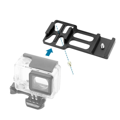 20mm Rail Side Mount for GoPro Hero11 Black / HERO10 Black /9 Black /8 Black /7 /6 /5 /5 Session /4 Session /4 /3+ /3 /2 /1, DJI Osmo Action and Other Action Cameras, Hunting Shot(Black) - Connection Mount by PMC Jewellery | Online Shopping South Africa | PMC Jewellery | Buy Now Pay Later Mobicred