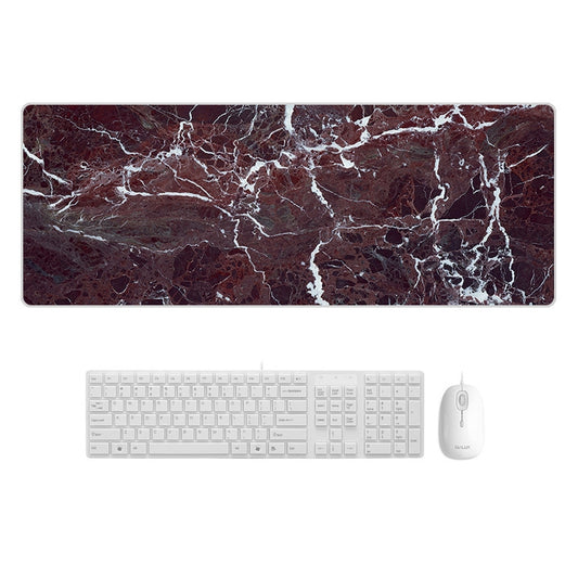 300x800x5mm Marbling Wear-Resistant Rubber Mouse Pad(Fraglet Marble) - Mouse Pads by PMC Jewellery | Online Shopping South Africa | PMC Jewellery | Buy Now Pay Later Mobicred