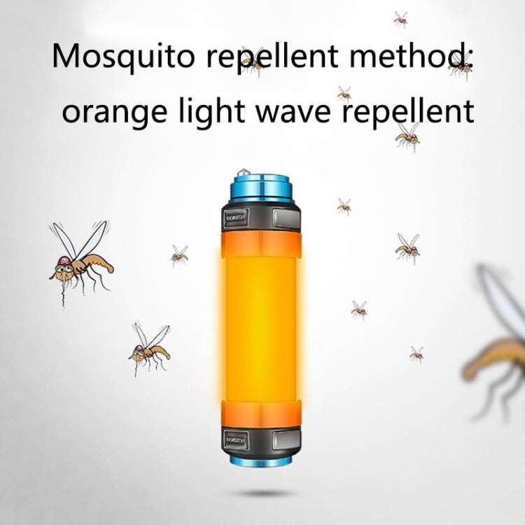 T15 Outdoor LED Camping Light Multi-Function Emergency IP68 Waterproof Flashlight with Mosquito Repellent / Warning Function - Camping Lighting by PMc TechLife | Online Shopping South Africa | PMc TechLife | Buy Now Pay Later Mobicred