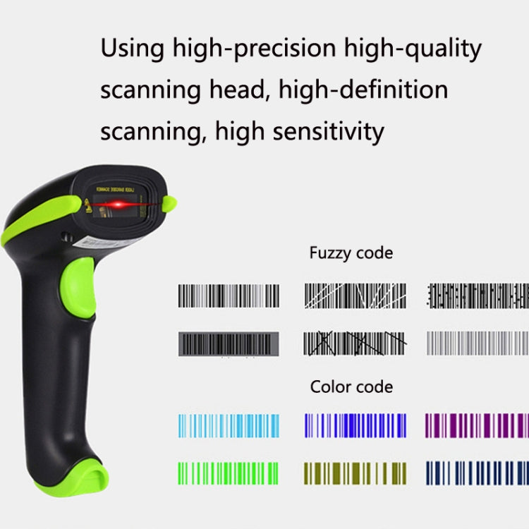 Laser Wireless Scanner Bluetooth Scanner Supermarket Express Scanner, Model: 5100 (2D) Two-dimensional Wireless - Barcode Scanner by PMC TechLife | Online Shopping South Africa | PMC TechLife | Buy Now Pay Later Mobicred