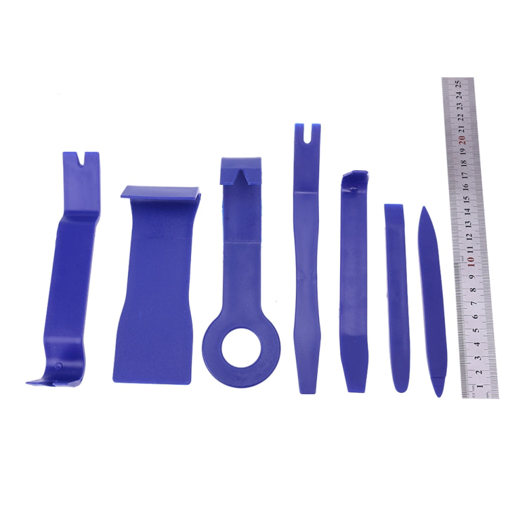 7 PCS Car Audio Conversion Tool DVD Audio Door Panel Disassembly Instrument Panel Disassemble Set Tool(Blue) - Hand Tool Sets by PMC TechLife | Online Shopping South Africa | PMC TechLife | Buy Now Pay Later Mobicred