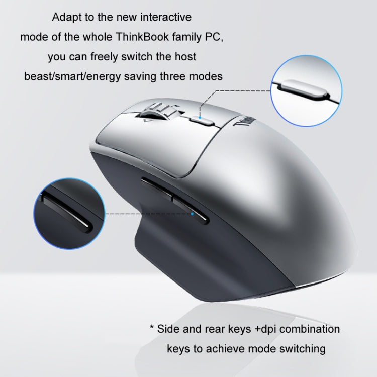 Lenovo ThinkBook Bluetooth Wireless Dual Mode Interactive Design Mouse(Creator) - Wireless Mice by Lenovo | Online Shopping South Africa | PMC Jewellery | Buy Now Pay Later Mobicred