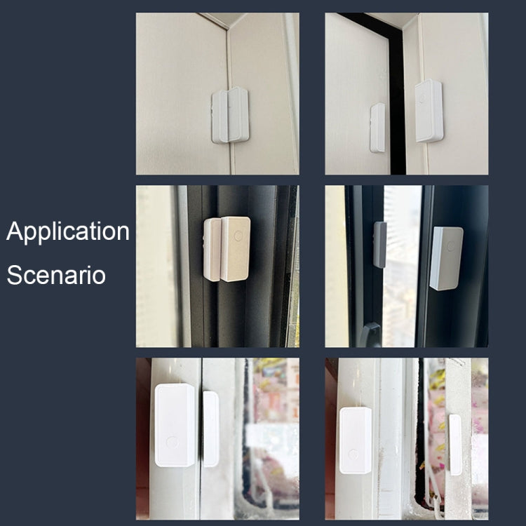 CACAZI M20 1 For 3 Split Type Door Opening Sensor Reminder Smart Wireless Doorbell Alarm, Style: US Plug(Gold) - Wireless Doorbell by CACAZI | Online Shopping South Africa | PMC Jewellery