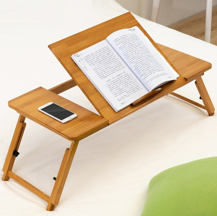 741ZDDNZ Bed Use Folding Height Adjustable Laptop Desk Dormitory Study Desk, Specification: Large 88cm - Laptop Stand by PMC Jewellery | Online Shopping South Africa | PMC Jewellery | Buy Now Pay Later Mobicred