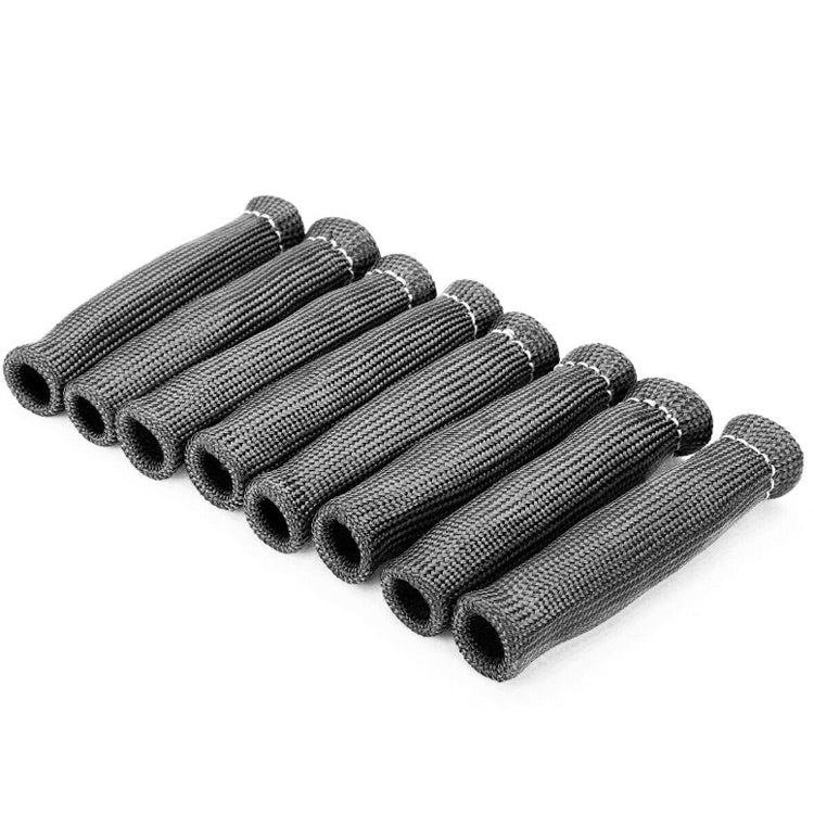 8 PCS / Set High-Temperature Car Spark Plug Protective Cover Spark Plug Heat Shield(Red) - Sound & Heat Insulation Cotton by PMC TechLife | Online Shopping South Africa | PMC TechLife | Buy Now Pay Later Mobicred