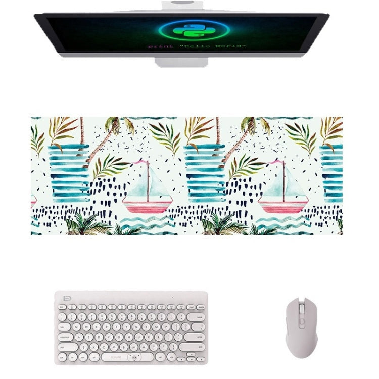 900x400x4mm Office Learning Rubber Mouse Pad Table Mat(14 Tropical Rainforest) - Mouse Pads by PMC TechLife | Online Shopping South Africa | PMC TechLife | Buy Now Pay Later Mobicred