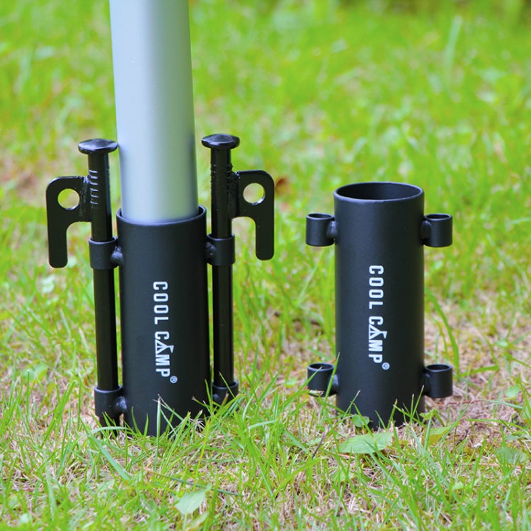 COOL CAMP Sky Curtain Rod Holder Tent Awning Strut Fixed Pipe(Black) - Tents & Accessories by PMC TechLife | Online Shopping South Africa | PMC TechLife | Buy Now Pay Later Mobicred