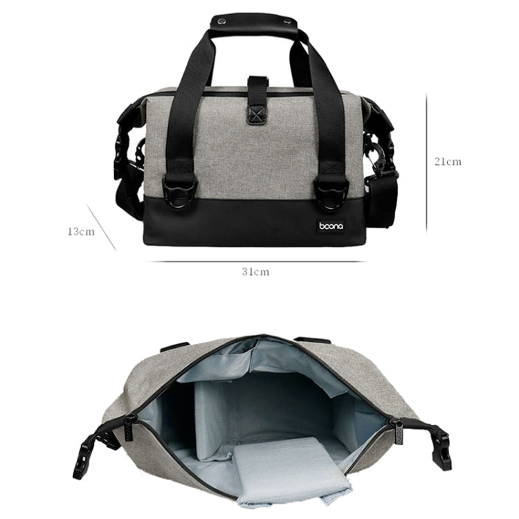 Baona BN-H014 SLR Camera Shoulder Bag Digital Storage Protective Waterproof Bag(Gray) - free shipping - PMC TechLife - Order now!