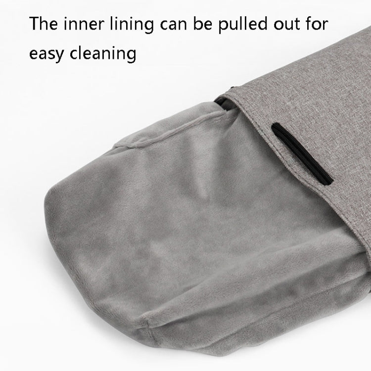 Baona Waterproof Micro SLR Camera Bag Protective Cover Drawstring Pouch Bag, Color: Large Gray - Soft Bag by Baona | Online Shopping South Africa | PMC TechLife | Buy Now Pay Later Mobicred