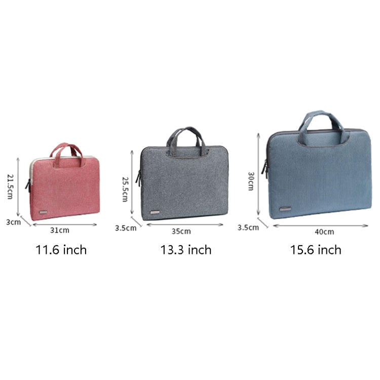 LiSEN LS-116 Simple Laptop Bag Business Laptop Liner Bag, Size: 11.6 inch(Snowflake Nylon Dark Blue) - Other by LiSEN | Online Shopping South Africa | PMC Jewellery | Buy Now Pay Later Mobicred