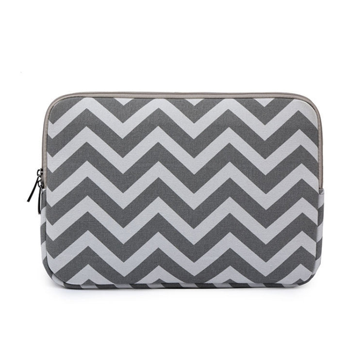 LiSEN LS-525 Wavy Pattern Notebook Liner Bag, Size: 15 inches(Gray) - 15 inch by LiSEN | Online Shopping South Africa | PMC TechLife | Buy Now Pay Later Mobicred