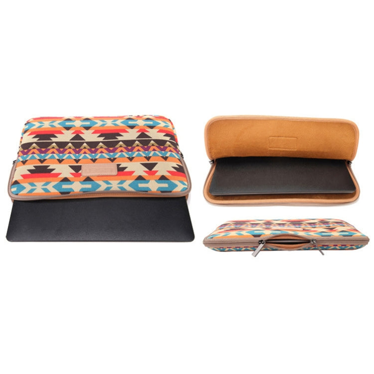 LiSEN LS-518 Lingge Pattern Laptop Computer Liner Bags, Size: 11.6 inch(Rose Red Pattern Geometry) - free shipping - PMC TechLife - Order now!