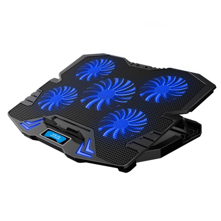 ICE COOREL K5 Laptop Radiator Computer Cooling Bracket, Colour: Standard Version (Black Blue) - Cooling Pads by ICE COOREL | Online Shopping South Africa | PMC Jewellery | Buy Now Pay Later Mobicred