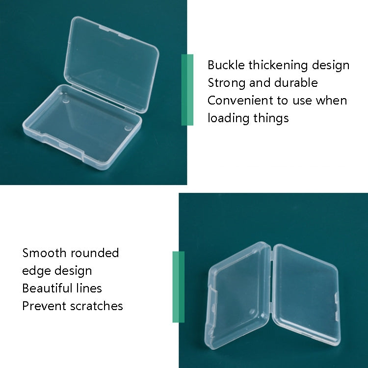 30 PCS Rectangular PP Transparent Plastic Box Parts Hardware Tool Accessories Storage Box - Storage Boxes by PMC TechLife | Online Shopping South Africa | PMC TechLife | Buy Now Pay Later Mobicred
