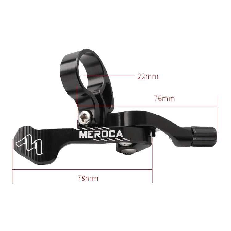 MEROCA Bicycle Telescoping Pipeline Controller Lifting Sitting Pipeline Control Switch(Black Purple) - Bicycle Seat Posts by PMc TechLife | Online Shopping South Africa | PMc TechLife | Buy Now Pay Later Mobicred