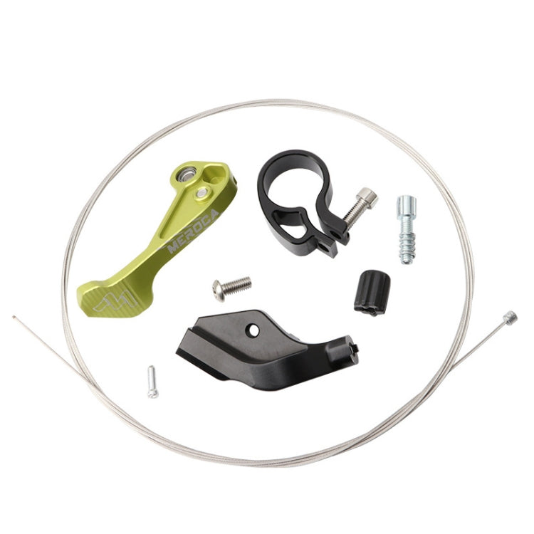 MEROCA Bicycle Telescoping Pipeline Controller Lifting Sitting Pipeline Control Switch(Black Purple) - Bicycle Seat Posts by PMc TechLife | Online Shopping South Africa | PMc TechLife | Buy Now Pay Later Mobicred