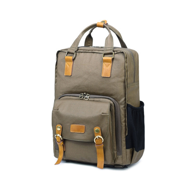272 Wearable Shoulder Camera Bag Waterproof SLR Digital Camera Bag(Green) - Backpack by PMC TechLife | Online Shopping South Africa | PMC TechLife | Buy Now Pay Later Mobicred