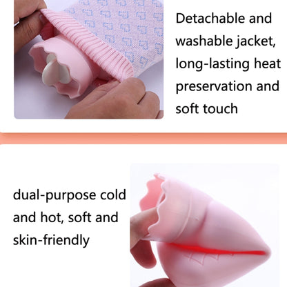 Winter Silicone Hand Warmer Cartoon Cute Water Injection Warm Water Bag, Colour: Pink Deer - Hot Water Bags by PMC Jewellery | Online Shopping South Africa | PMC Jewellery | Buy Now Pay Later Mobicred