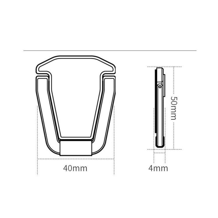 T615 Laptop Heightening Bracket Aluminum Alloy Back Stick Computer Stand(Grey) - Laptop Stand by PMC TechLife | Online Shopping South Africa | PMC TechLife | Buy Now Pay Later Mobicred