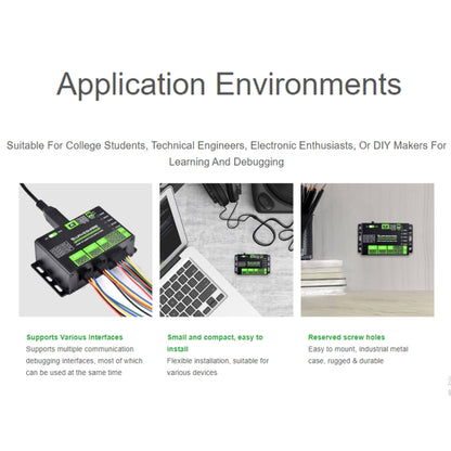 Waveshare 25411 3.3/5V USB To UART/I2C/SPI/JTAG Converter, Supports Multiple Interfaces - Modules Expansions Accessories by Waveshare | Online Shopping South Africa | PMC Jewellery | Buy Now Pay Later Mobicred