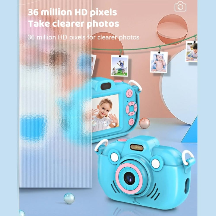 DC502 2.4-Inch 16X Zoom 2.7K Video Recording Children Digital Camera, Color: Pink No Card(AU Plug) - Children Cameras by PMC Jewellery | Online Shopping South Africa | PMC Jewellery | Buy Now Pay Later Mobicred