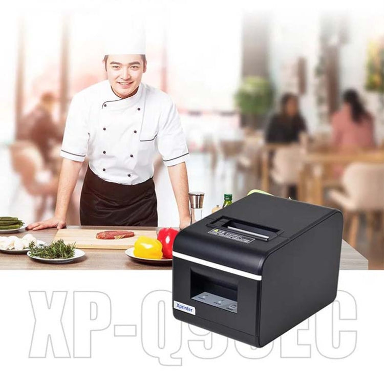 Xprinter XP-Q90EC 58mm Portable Express List Receipt Thermal Printer, Style:USB+Bluetooth(EU Plug) - Printer by Xprinter | Online Shopping South Africa | PMC Jewellery | Buy Now Pay Later Mobicred