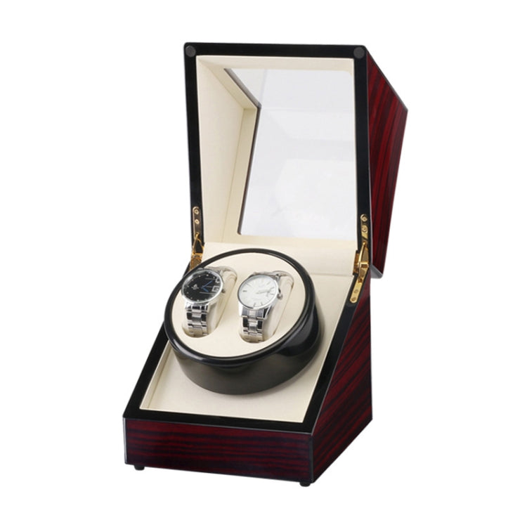 Ebony Lacquer Single-Head 2-Position Watch Box Rotating Winding Watch Shaker Motor Box,US Plug(W113RW) - free shipping - PMC TechLife - Order now!