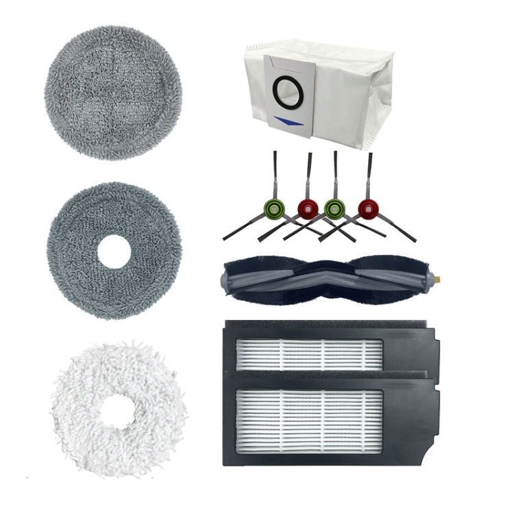 2 PCS Upgrade Rag  Accessories For Ecovacs Deebot X1 - For ECOVACS Accessories by PMc TechLife | Online Shopping South Africa | PMc TechLife | Buy Now Pay Later Mobicred