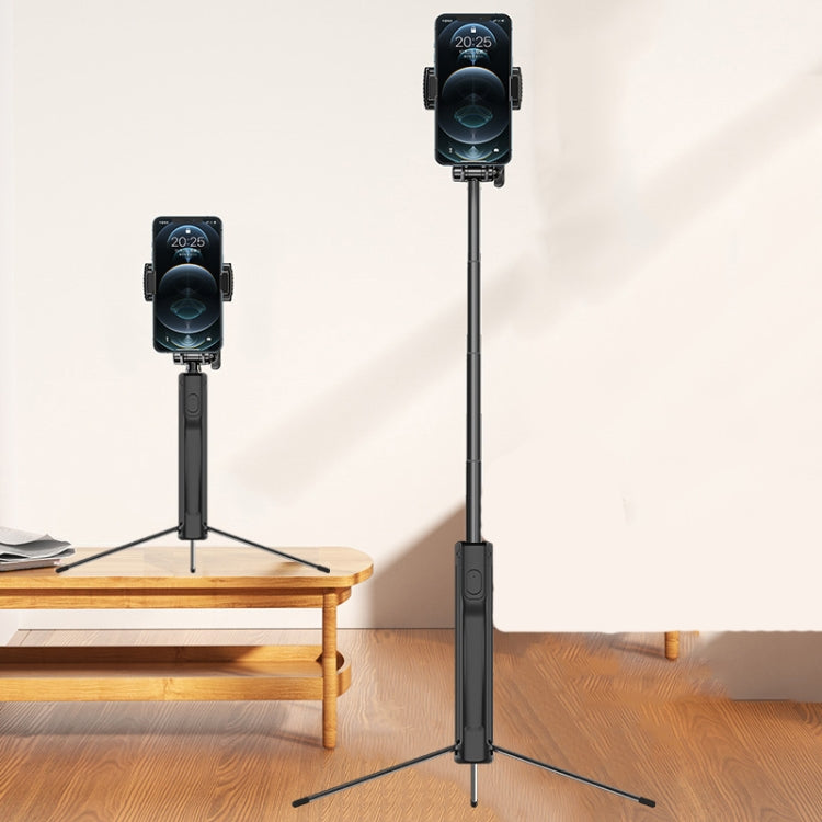 CYKE A17 Bluetooth Remote Control With Tripod Photo Live Bracket A17- 0.8m Black (Without Light) - Selfie Sticks by CYKE | Online Shopping South Africa | PMC TechLife | Buy Now Pay Later Mobicred