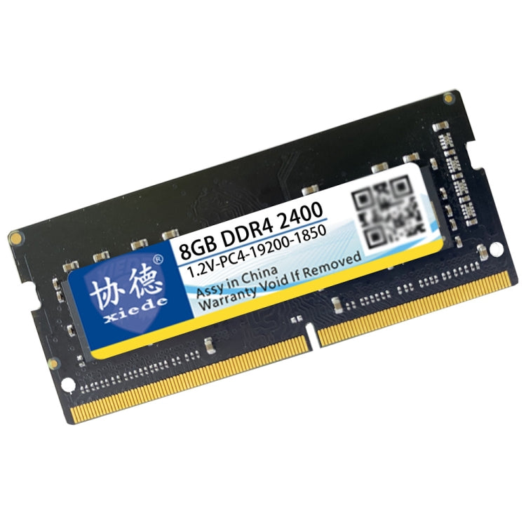 XIEDE X061 DDR4 NB 2400 Full Compatibility Notebook RAMs, Memory Capacity: 8GB - RAMs by XIEDE | Online Shopping South Africa | PMC Jewellery | Buy Now Pay Later Mobicred