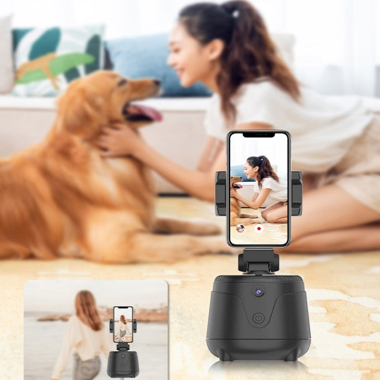 360-Degree AI Face Tripod Heads Tracking Holder(Black) - Tripod Heads by PMC TechLife | Online Shopping South Africa | PMC TechLife | Buy Now Pay Later Mobicred