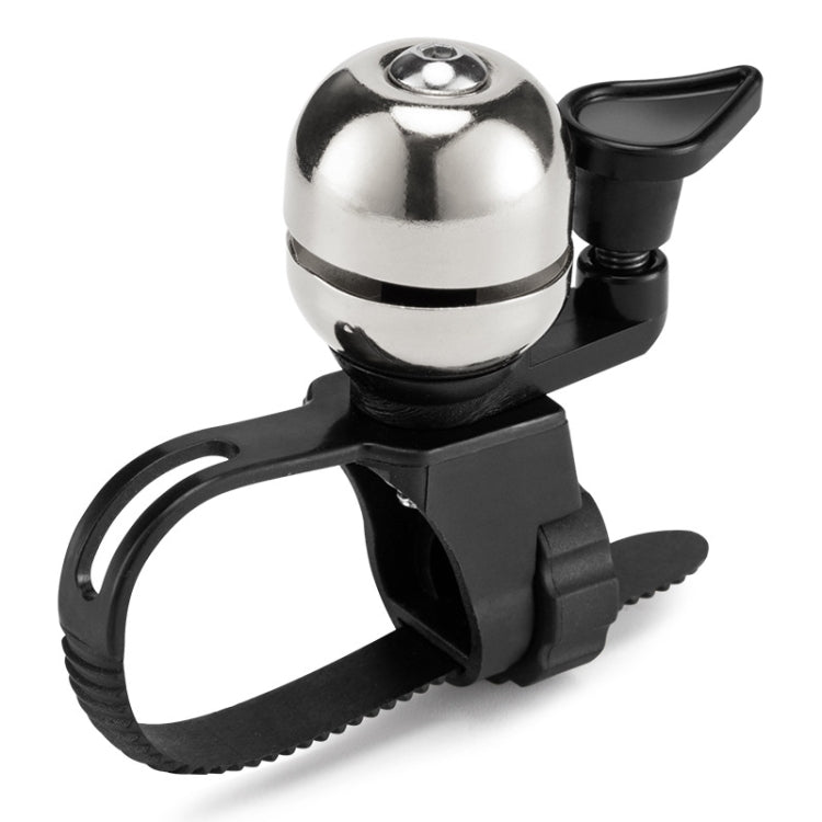 BG-201501 Bicycle Retro Mini Ball Bell(Silver) - Bicycle Bells by PMC TechLife | Online Shopping South Africa | PMC TechLife | Buy Now Pay Later Mobicred