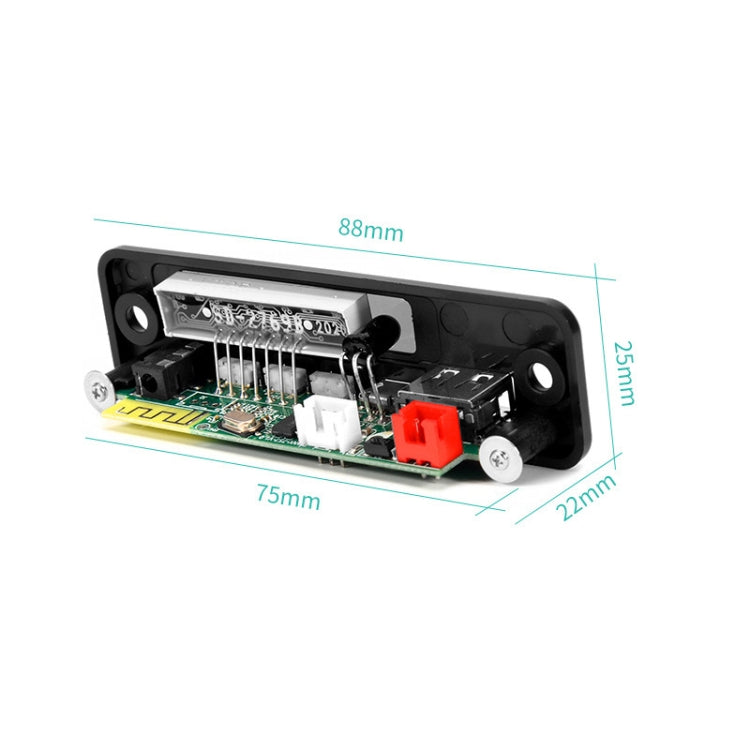 2 PCS TWS Wireless Bluetooth MP3 Decoder Board - Car MP3 & MP4 & MP5 by PMC TechLife | Online Shopping South Africa | PMC TechLife | Buy Now Pay Later Mobicred