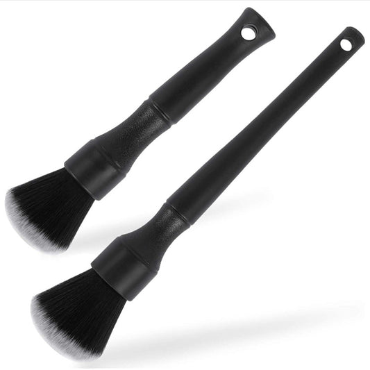 Car Air Conditioner Outlet Brush Interior Cleaning Soft Brush, Specification: Small+Large(Black) - Car washing supplies by PMC Jewellery | Online Shopping South Africa | PMC Jewellery | Buy Now Pay Later Mobicred