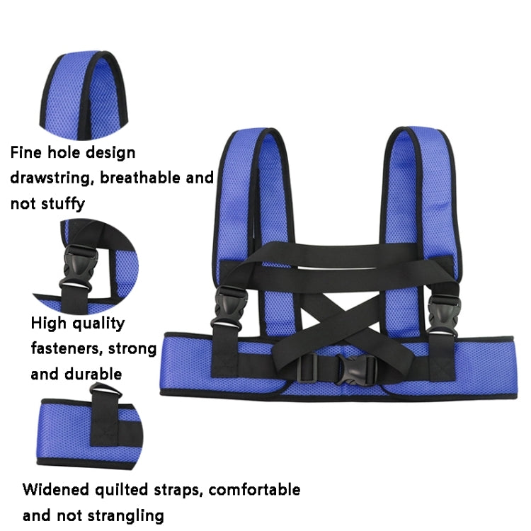 LYAQD-3 Postoperative Anti-Fall Wheelchair Adjustable Seat Belt(Blue) - free shipping - PMC TechLife - Order now!