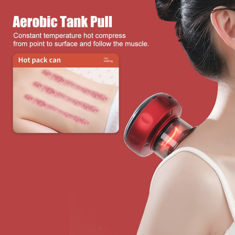 12-speed Charging Electric Cupping Massage Device(Black) - free shipping - PMC TechLife - Order now!