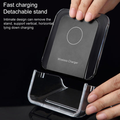 A9191 10W 3 in 1 Multifunctional Vertical Wireless Charger(White) - Wireless Charger by PMC Jewellery | Online Shopping South Africa | PMC Jewellery | Buy Now Pay Later Mobicred