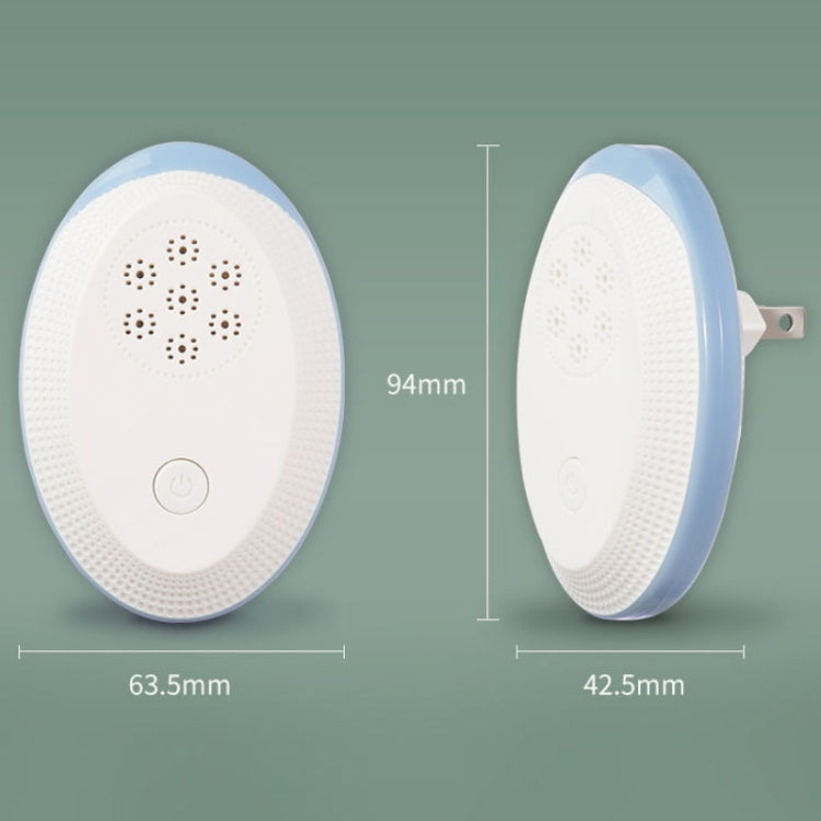 Ultrasonic Mosquito Rat Repellent Night Light, Specification: UK Plug(Gemstone Blue) - Repellents by PMC TechLife | Online Shopping South Africa | PMC TechLife | Buy Now Pay Later Mobicred