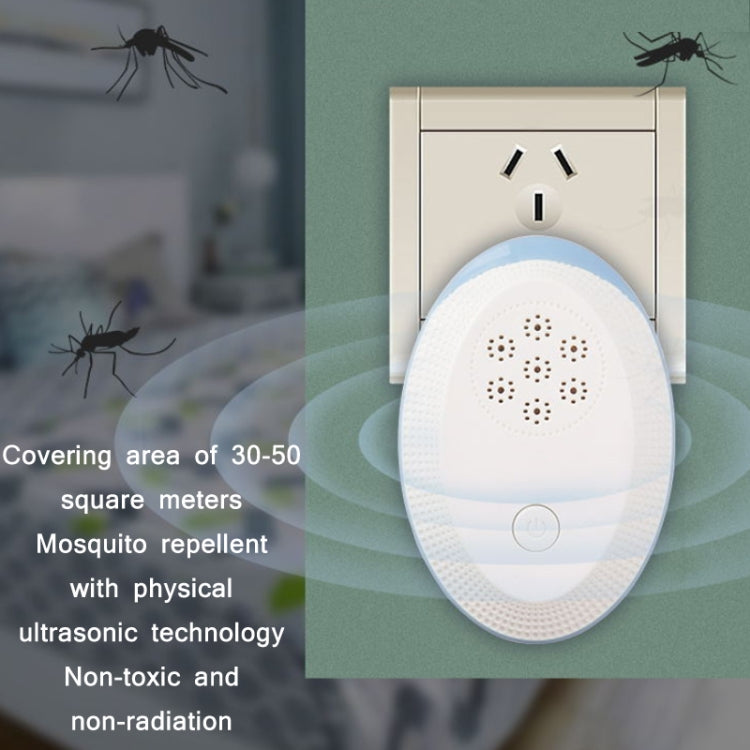 Ultrasonic Mosquito Rat Repellent Night Light, Specification: UK Plug(Pearl White) - Repellents by PMC Jewellery | Online Shopping South Africa | PMC Jewellery | Buy Now Pay Later Mobicred